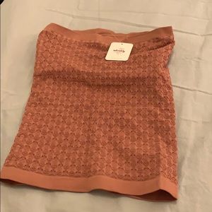 Free people Honey Textured Tube Terra Cotta XS/S